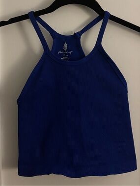 Happiness Runs Long Crop Tank, size M/L
